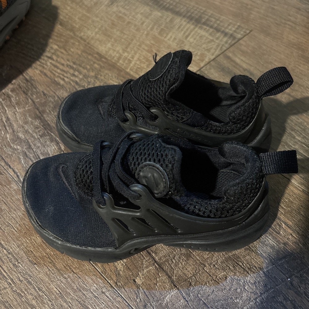 Nike Presto Extreme TD 9C Triple Black Toddler Shoes 844767-003 2016 Sneakers